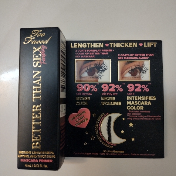 Two Faced Mini Better then Sex Mascara/ Vacation Browning Lotion SPF 30 Mini - Picture 1 of 4
